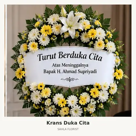 Krans Bunga Duka Pecatu